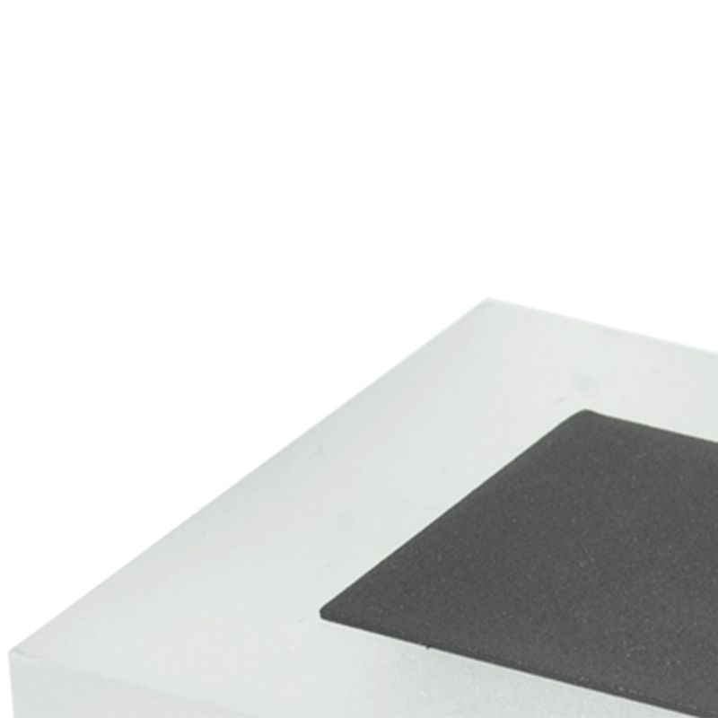 Metal Linear Shape Wall Mount Lighting Modern 1 Light Wall Mounted Light Fixture in Black