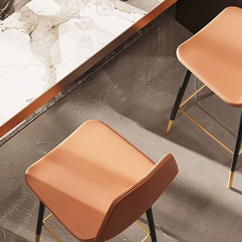 Modern 1/2/3 Pieces Bar Table Set Rectangle Stone Counter Table with Stools for Balcony