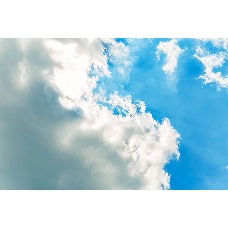 Beautiful Cloudscape Removable Wall Mural for Sitting Room, Customized Size Available