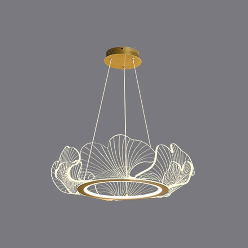 LED kroonluchter verlichtingsarmatuur moderne eenvoud acryl hanger verlichting voor restaurant