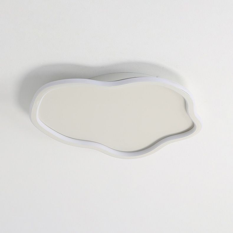 Moderne minimalistische Cloud LED inbouw smeedijzeren plafondarmatuur met acryl kap