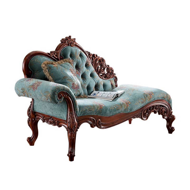 Traditional Chaise Lounge Couch Tufted Chaise Lounge for Bedroom