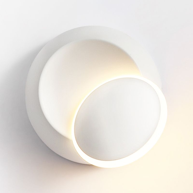 LED Sconce Light Fixture Rotatable Simplicity Flush Mount Wall Sconce for Bedroom