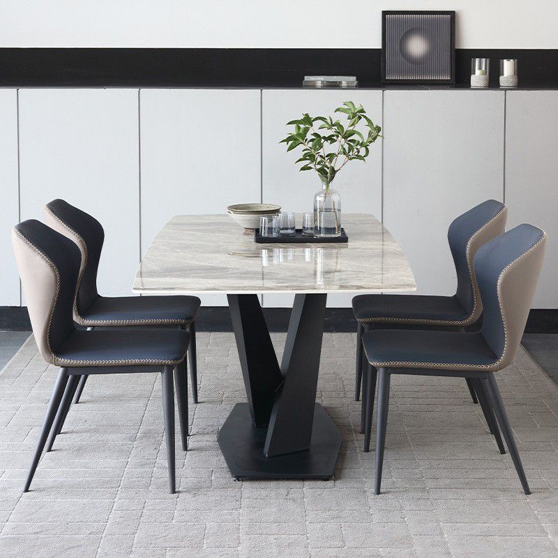 Designer Style Home Table and Chair Set 1/2/5/7 Pieces Sintered Stone Dining Table