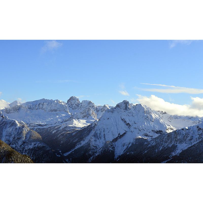 Mountain Landscapes Mural Wallpaper Mildew Resistant Modern Living Room Decoration