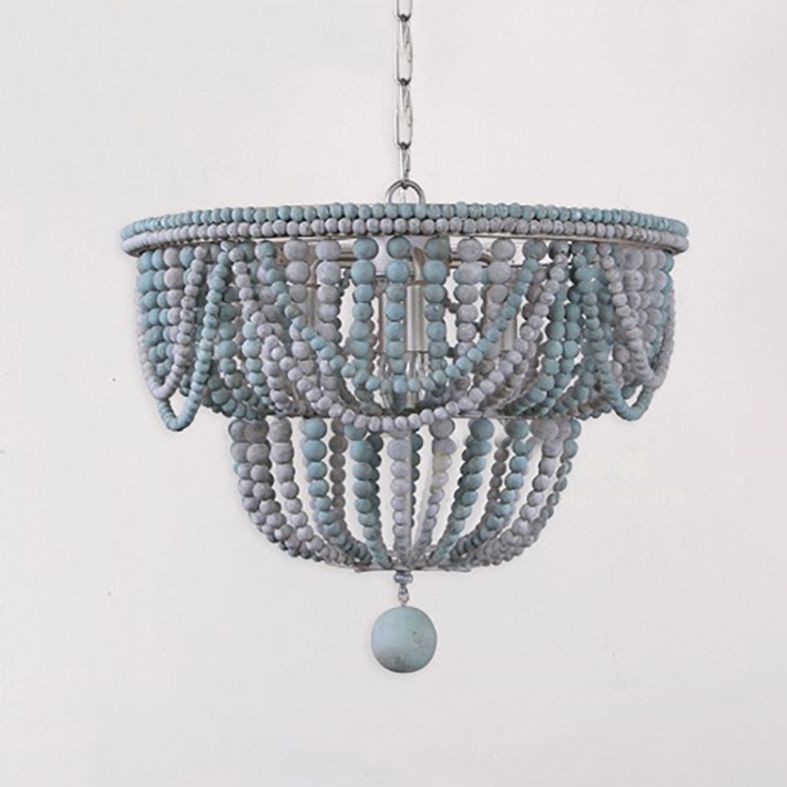 Perle lustre luminaire luminaire vintage berge d'éclairage pour le restaurant