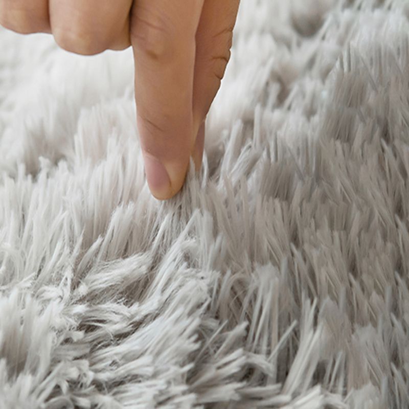 Multicolor Modern Area Carpet Polyester Plain Indoor Rug Non-Slip Backing Carpet for Living Room