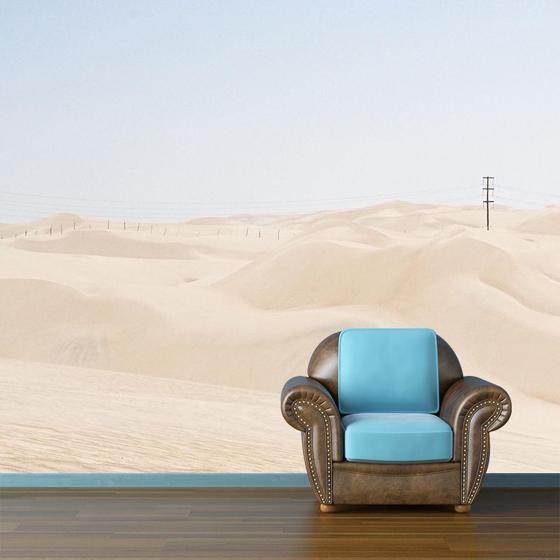 Vivid Mildew Resistant Wall Huge Desert Wallpaper Sitting Room Wall Mural
