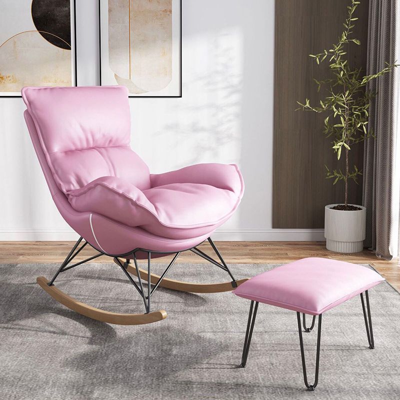 Simple Style Modern Rocker Chair Leisure Lounge Home Chaise Chair