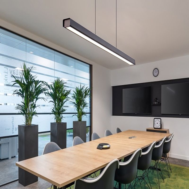 Nordic Simple Modern Characteristic Style LED Hanging Island Pendant Light for Dining Room Office