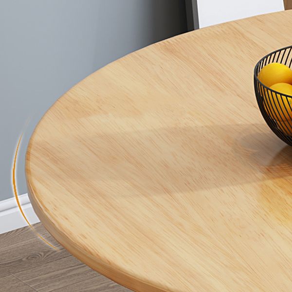 Eenvoud Ronde Eettafel Massief Houten Eetkamer Huismeubilair