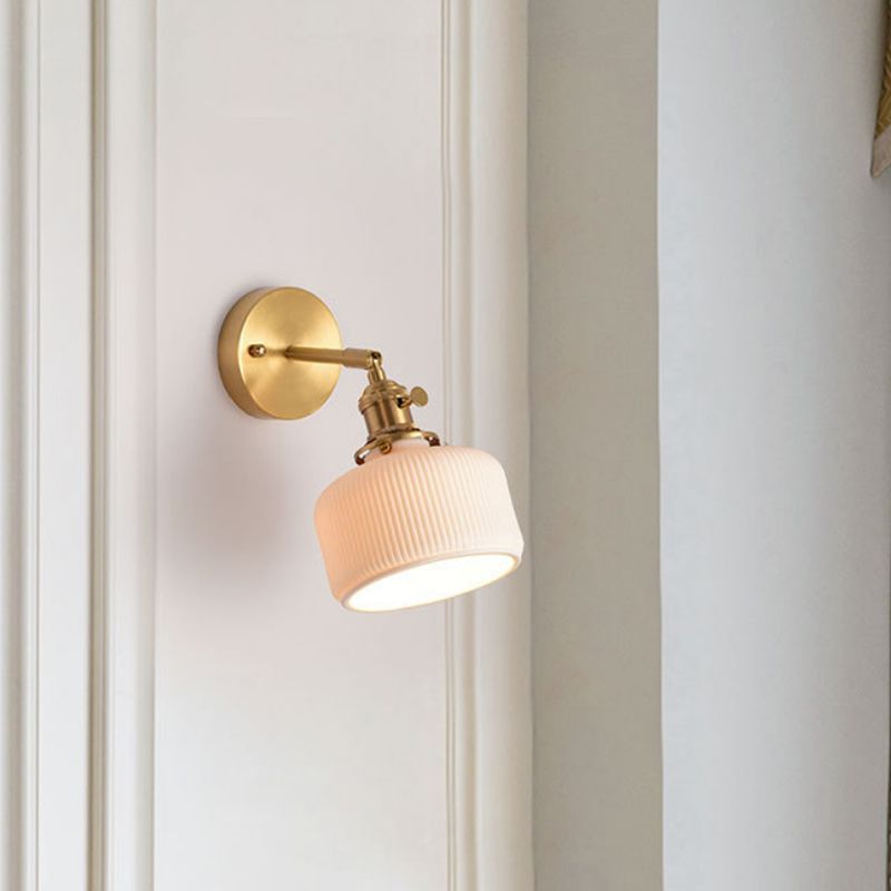 MODERNO SPEPE SPLE SEPILE MIFILINO CILIND ALLO SCONCA IRON 1 PONCES LIGHT in ottone