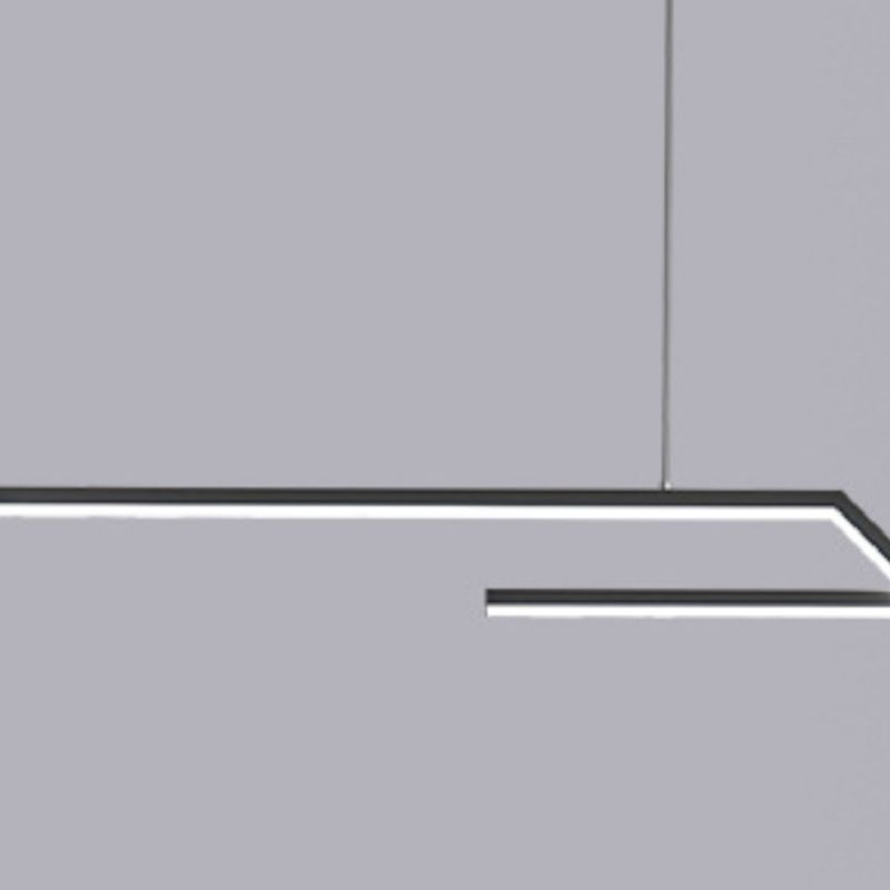 Simple LED Island Light Modern Island Hanging Light with Silica Gel Shade for Dining Room