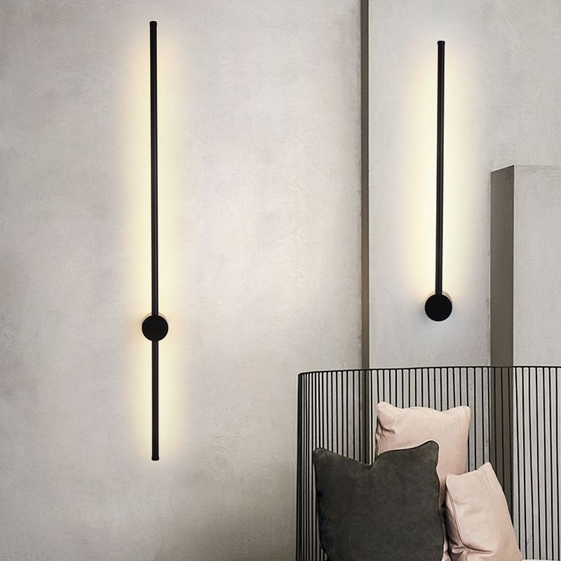 Minimalisme aluminium legering LED Wall Lamp hedendaagse stijl lange strip sconce lichten voor woonkamer