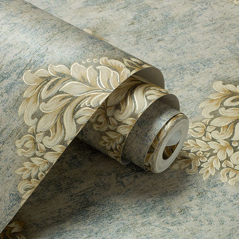 Non-Woven Wall Decor 33 ft. x 20.5 in European Classic Non-Pasted Dense Flower Design Wallpaper