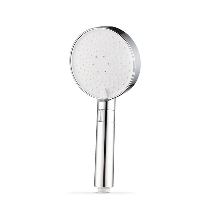 Round Water Filtration Hand Shower Adjustable Water Flow Wall-Mount Hand Shower