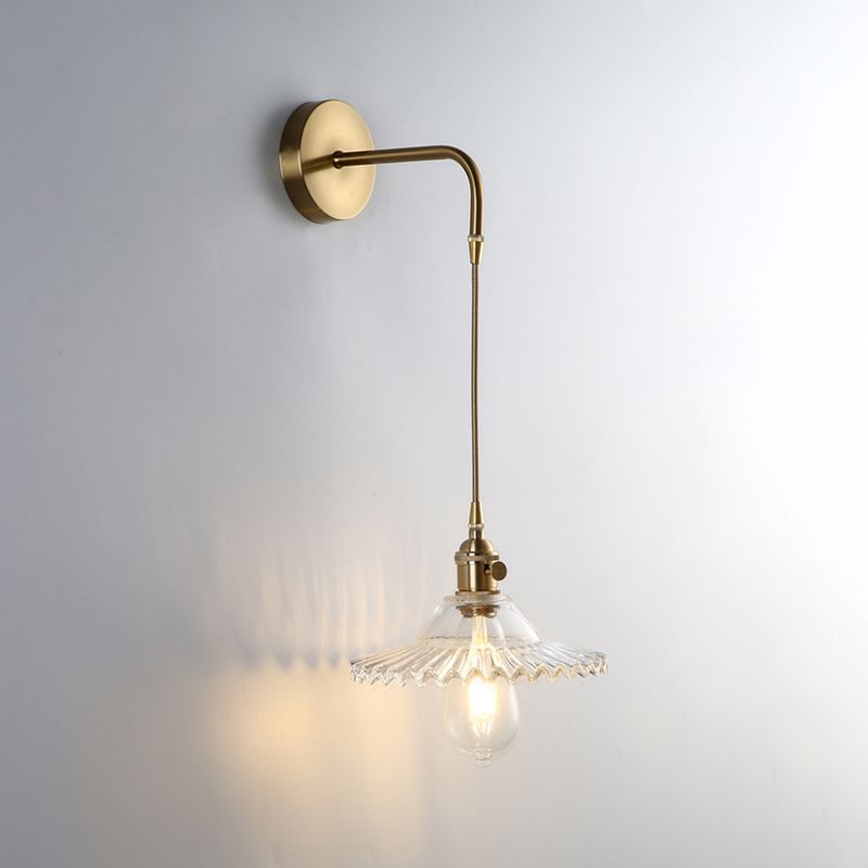 Cone Sconce Lighting Fixtures Industrial Wall Sconce Lighting Metal 1 Light Sconce Lamp