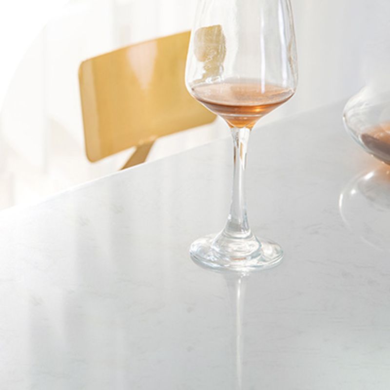 Indoor Trestle 1/4/7 Pieces Pub Set Modern White Rectangle Table and Stool Set