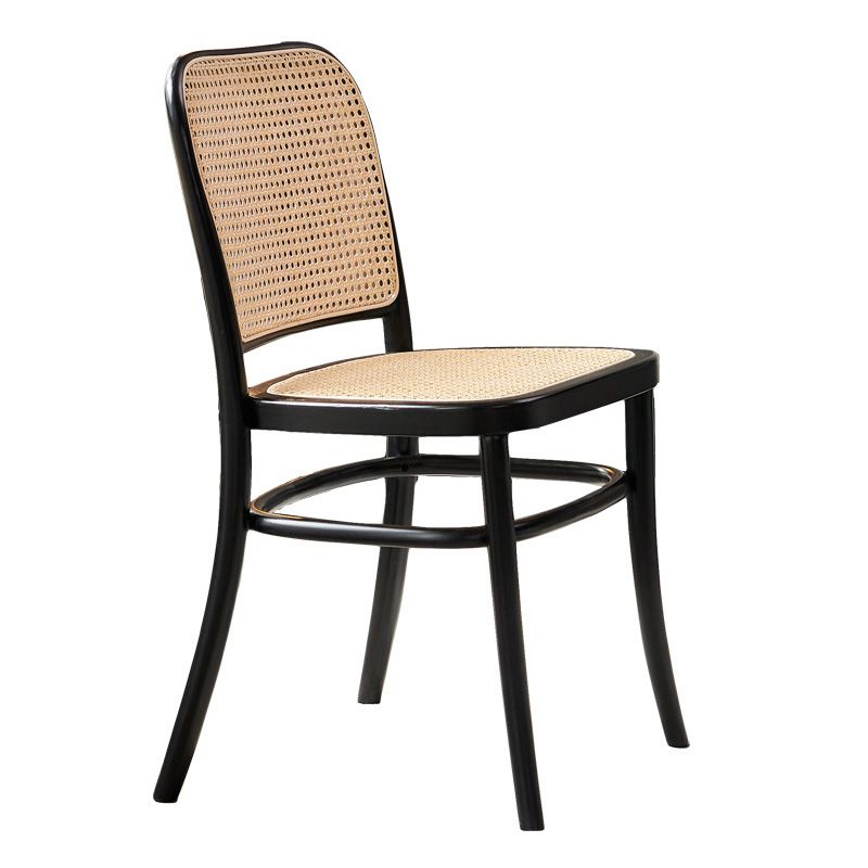 Modern Style Solid Wood Dining Room Kitchen Chair Open Back Side Chairs