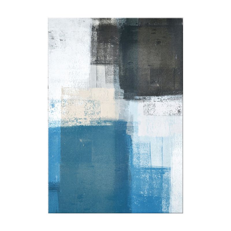 Color Block Oil Painting Canvas Print Modernism Textured Wall Art Decor for Living Room