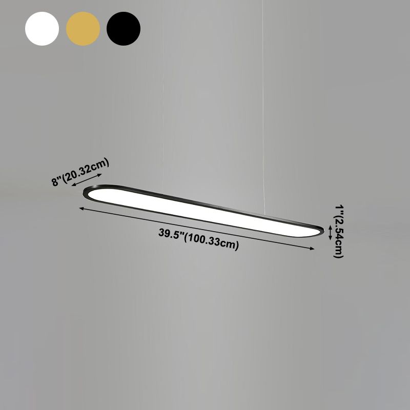 Modern Style Dining Chandelier LED Pendant Light Fixture for Dining Room