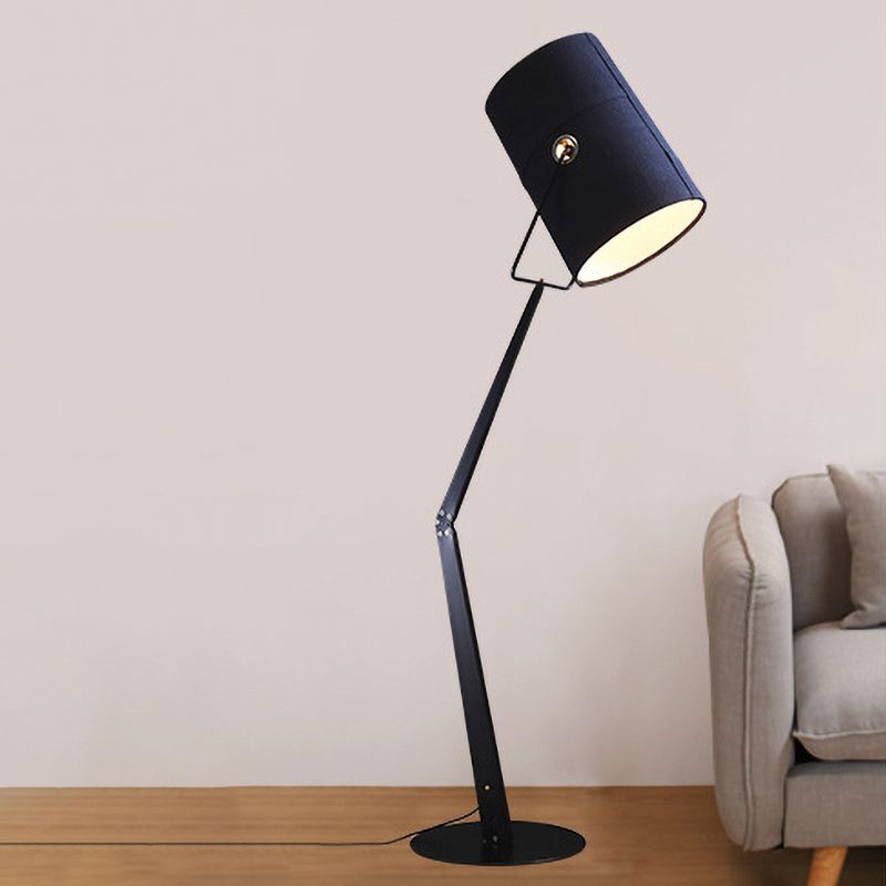 Lampada di supporto per barretto modernista con braccio altalena metallo 1 Studio Bulb Studio Luce in bianco/nero
