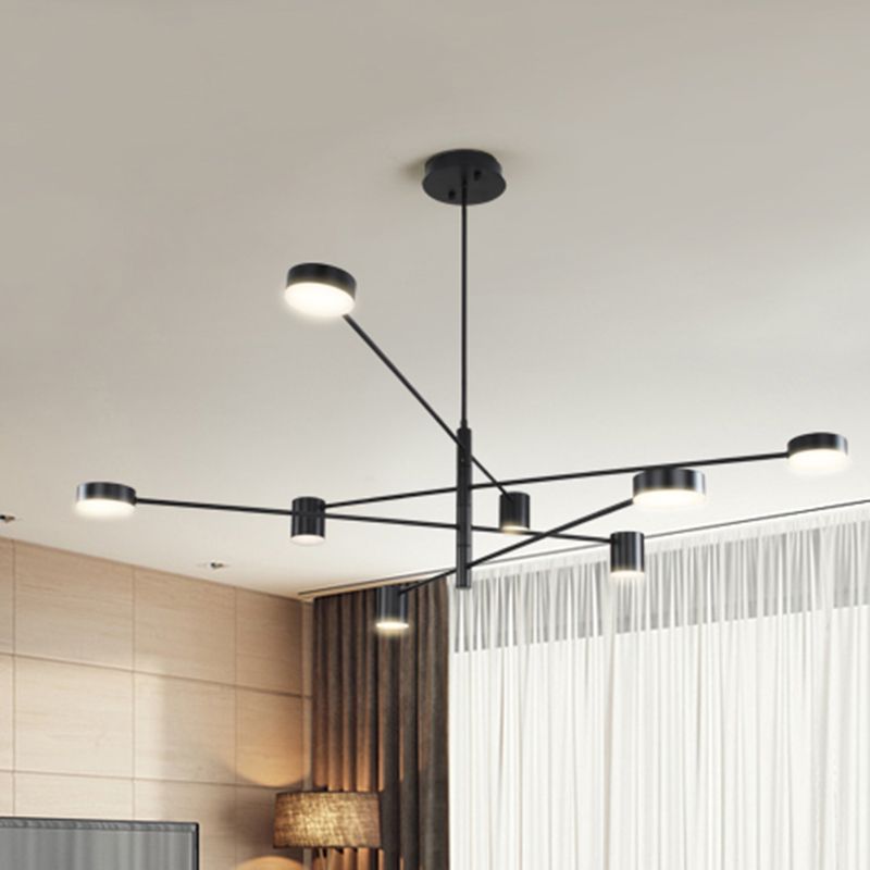 Funzione per illuminazione lampadario in metallo Starburst lampada a LEDELIE LED MODERNA