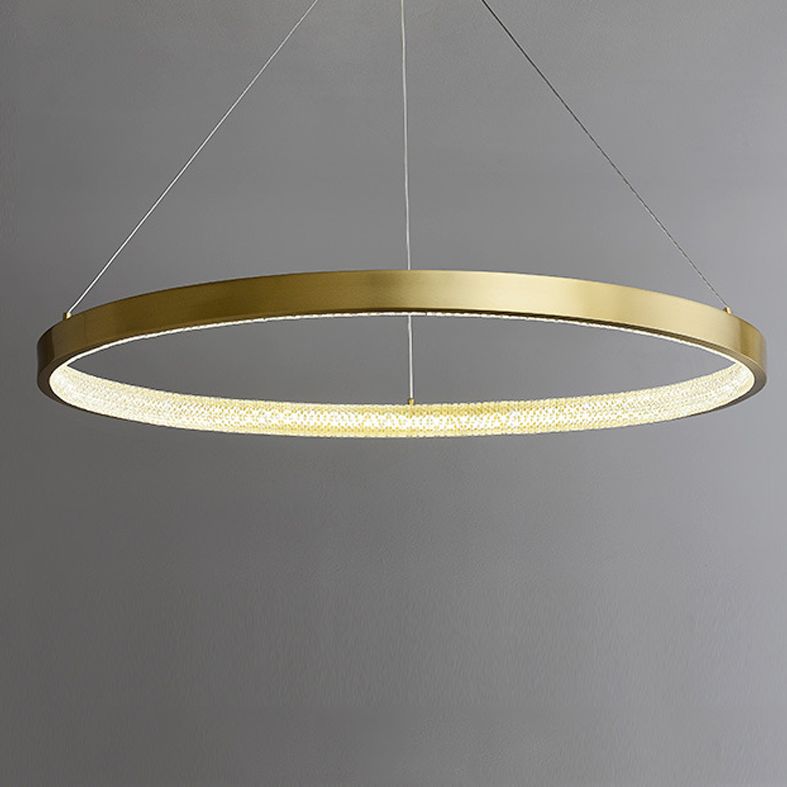 Metal Hanging Light Fixtures Postmodern Chandelier Pendant Light for Living Room