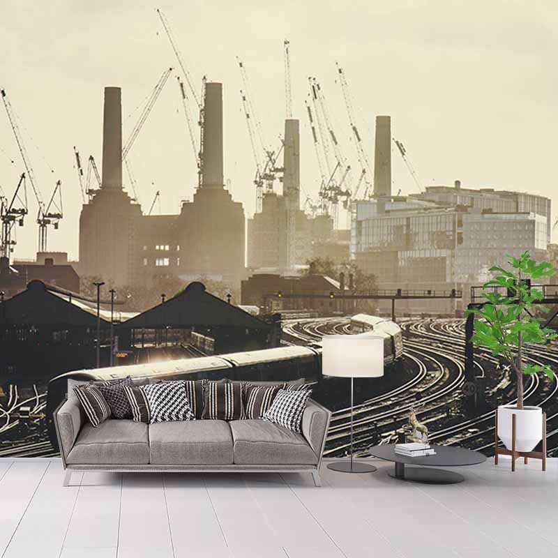 Wall Mural Wallpaper Photography Urban Transportation Sitting Room Wall Mural