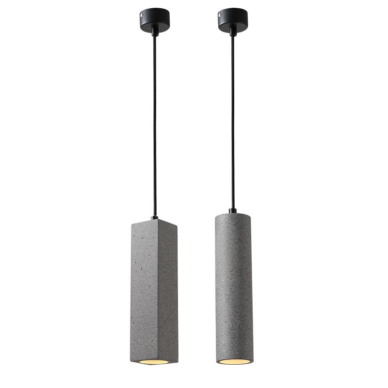 Einzelkopf hängend leichter kreativer Zement zeitgenössische Federung für Foyer