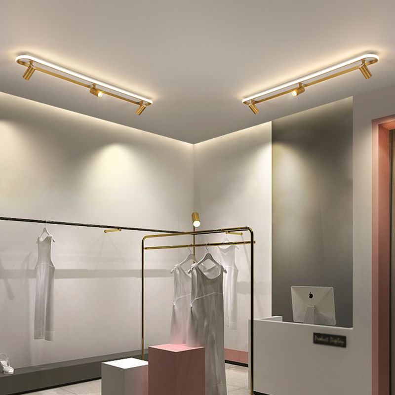 Modern Style LED Flush Mount Ceiling Light Track Light Balcony Light Living Room Light