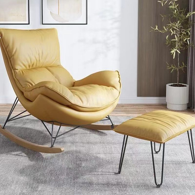 Modern Style Rocking Chair Indoor Sofa Rocking Chair for Living Room