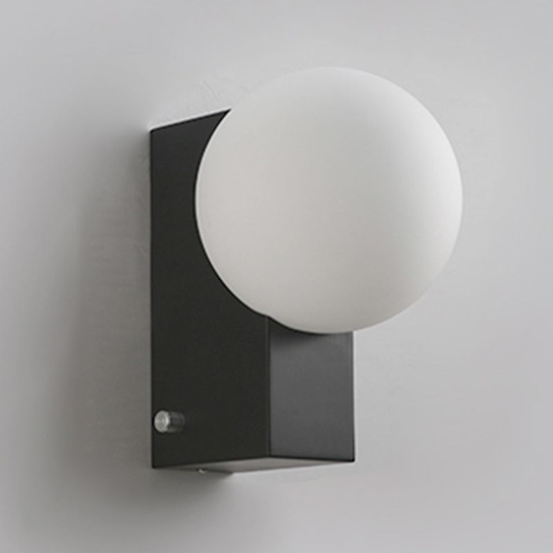 Metal Wall Lamp Modern 1 Light Wall Mounted Lighting for Bedroom