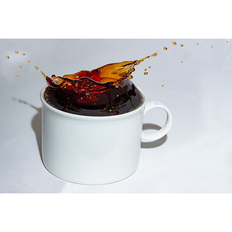 Customized Aromatic Coffee Mural Mildew Resistant Wallpaper for Coffee Shop