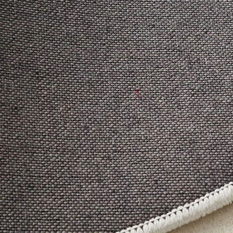 Round Ink Painting Carpet Modern Polyester Rug Stain Resistant Indoor Rug for Living Room