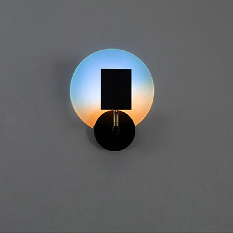 Armed 1-Light Modern Sconce Light LED Metal Wall Lighting Ideas for Living Room