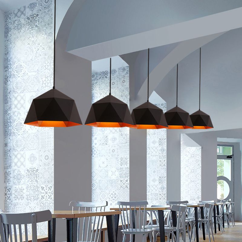 Einstellbare Länge 1 leichte geometrische hängende leichte, moderne Anhängerleuchte für das Restaurant