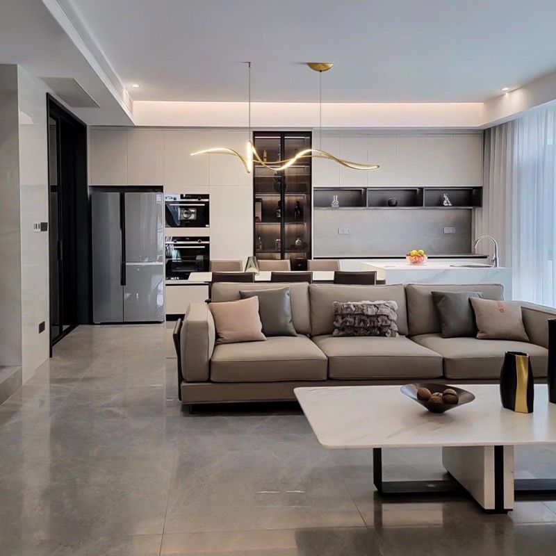 Unique Shape Modern Pendant Lighting Fixtures Metal 1 Light Island Light Fixture for Dining Room