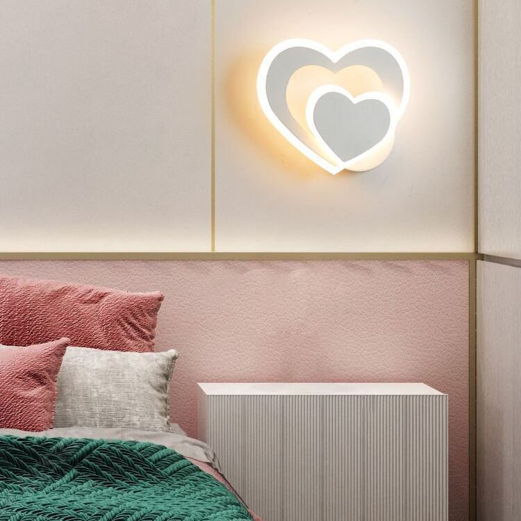 Sonded Bedroom Luz Luz Luz Led Metal Minimalista Montaje de pared Luz de luz de luz