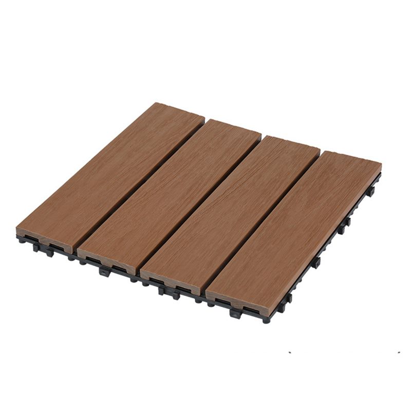 Snapping Patio Flooring Tiles Striped Pattern Tile Set Floor Board