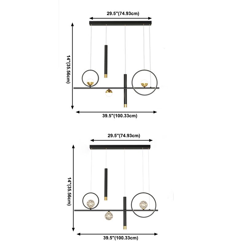 Contemporary Pendant Lights for Kitchen Island Geometric Island Lighting Ideas