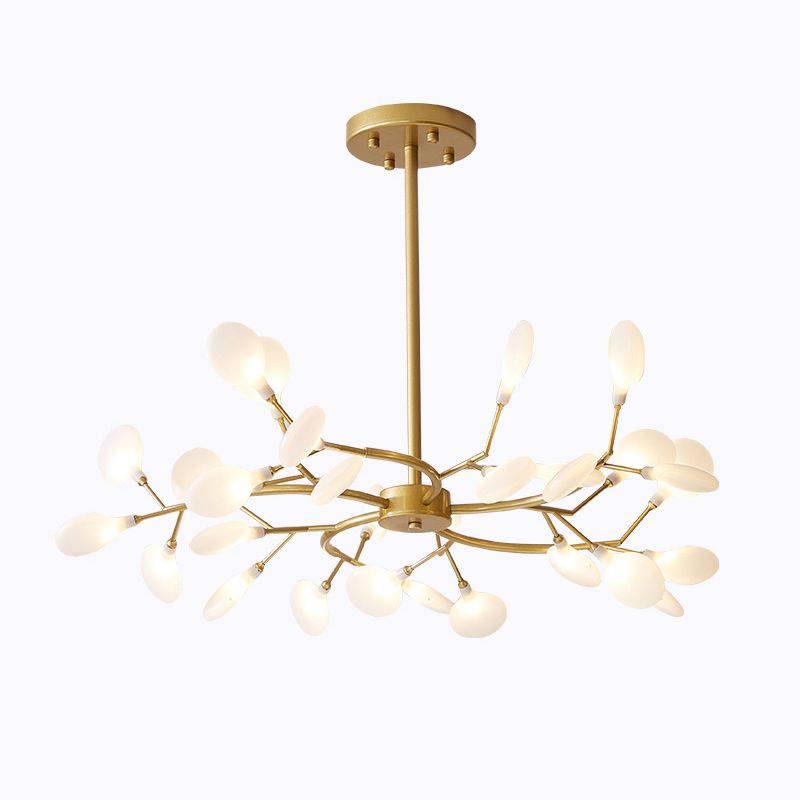 Branches Living Room Ceiling Chandelier Metal Minimalistic Chandelier Lighting Fixture