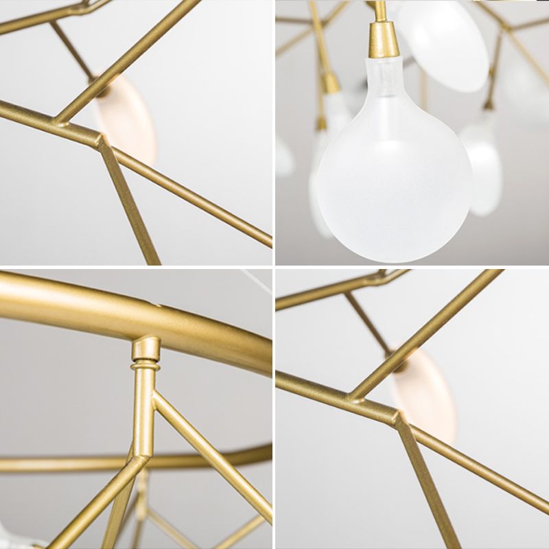 Lámparas de colgante de lámparas colgantes de estilo minimalista moderno para sala de estar para sala de estar