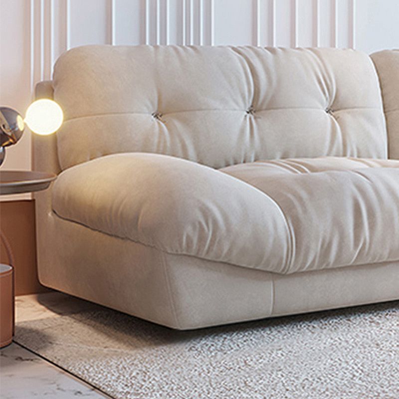 Tufted Standard Sofa 41.33" D x 34.25" H Armless Sofa for Living Room