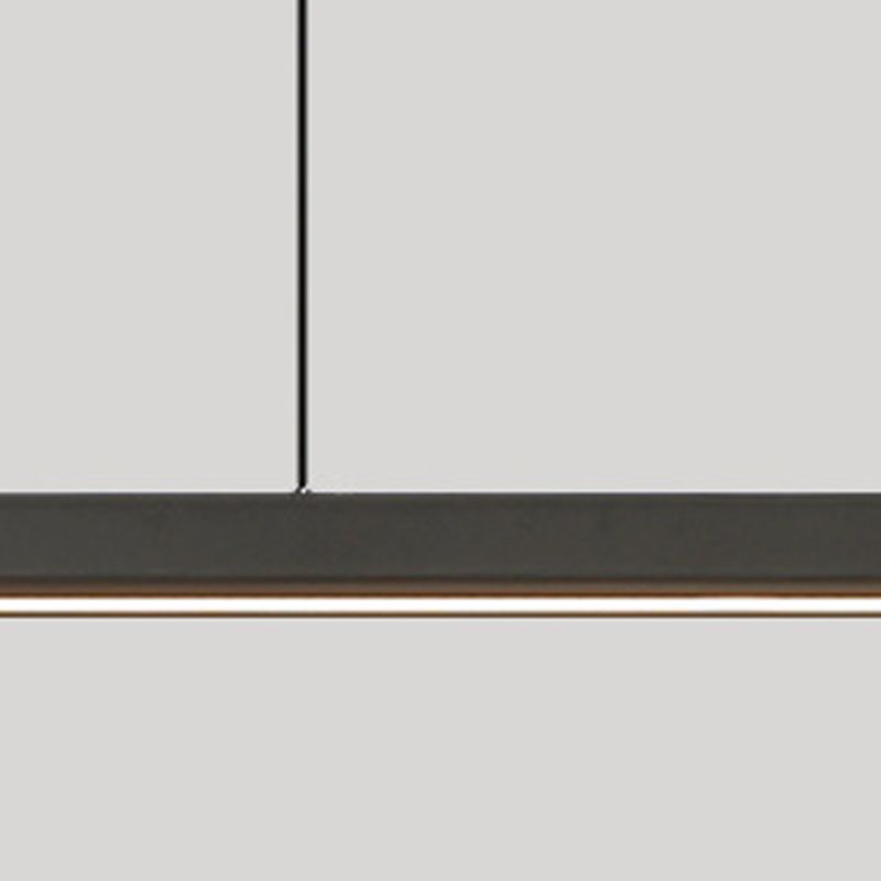 Colgante de isla LED de metal nórdico de la isla de 47.5 "de ancho de ancho de ancho para sala de estar para sala de estar