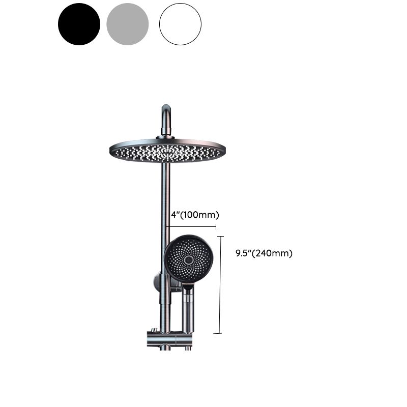 Ellipse Shower Set Intelligent Digital Display Thermostatic Shower Diamond Button
