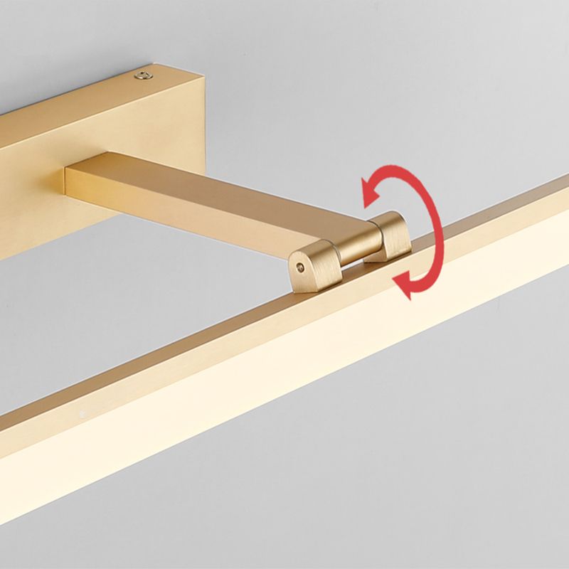 Badkamer led spiegel kastlamp modern badlicht in 3 kleuren afwerking