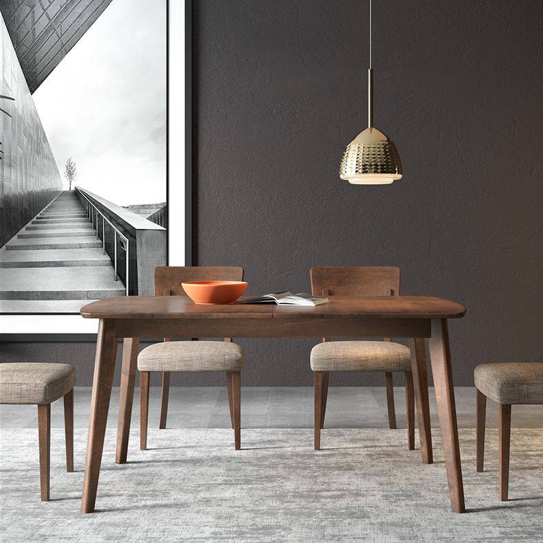 47 "Table à manger en bois extensible en hêtre