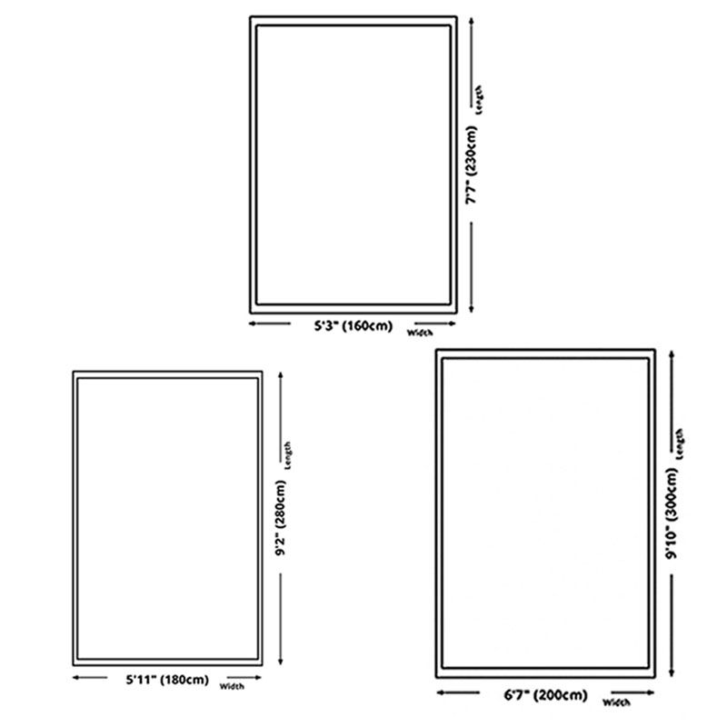 Dark Grey Modern Carpet Polyester Striped Carpet Non-Slip Backing Carpet for Home Decor