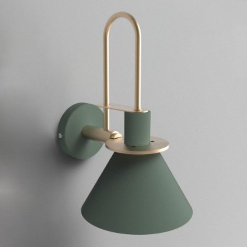 Accesorio de iluminación de pared nórdica Diconce de luz de pared de metal para dormitorio